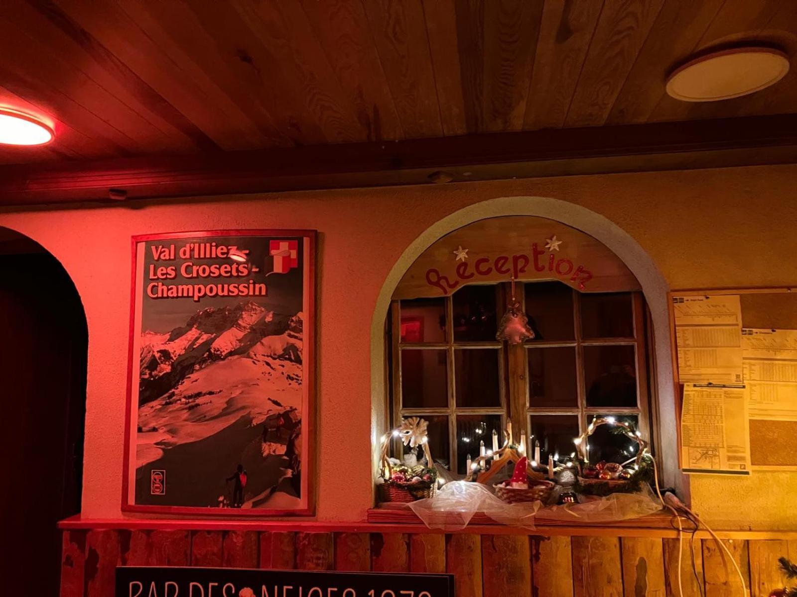 B&B Chalet Rey-Bellet Les Crosets Exterior foto